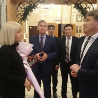 Вручение медали (2)