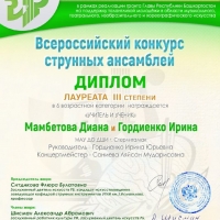 Всероссийский конкурс струнных ансамблей. (2)