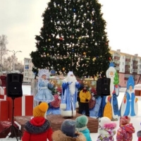 Открытие елки на Тукаева, 9 (6)